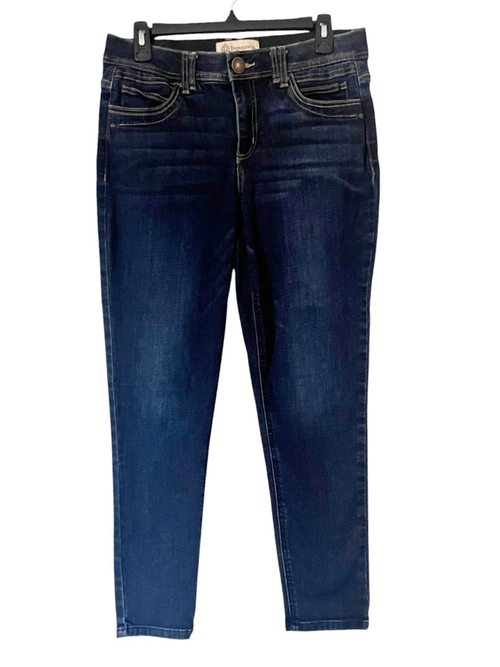 Democracy Women’s Ab Technology‎ Dark Indigo Skinny Jeans Size 10 B1304KEEAXX
